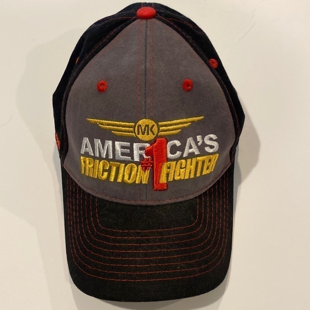 Motorkote mens hat - ball cap black gray red